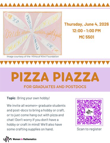 June 2026 Graduate Pizza Piazza Poster