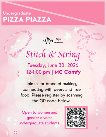 June 2026 Undergrad Pizza Piazza Poster