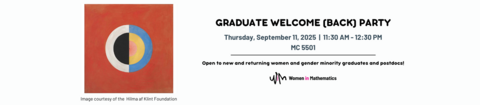 Graduate Welcome (Back) Party