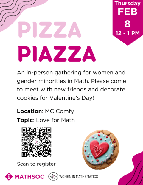 February Pizza Piazza poster