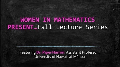 Fall Lecture Series logo