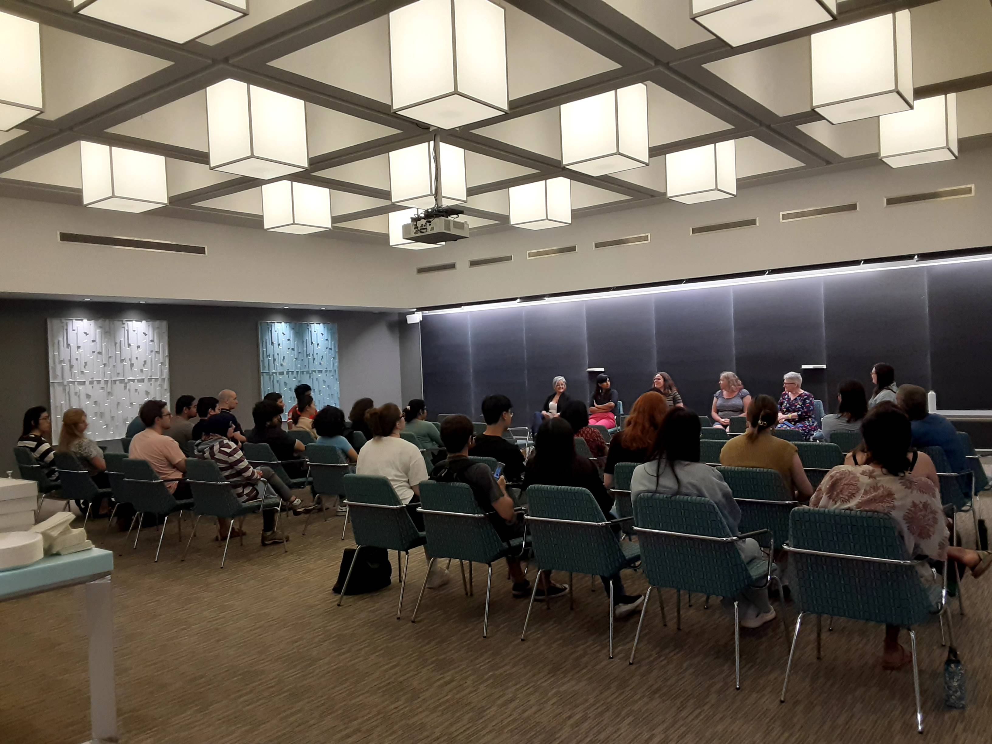 participants at the Teaching Panel