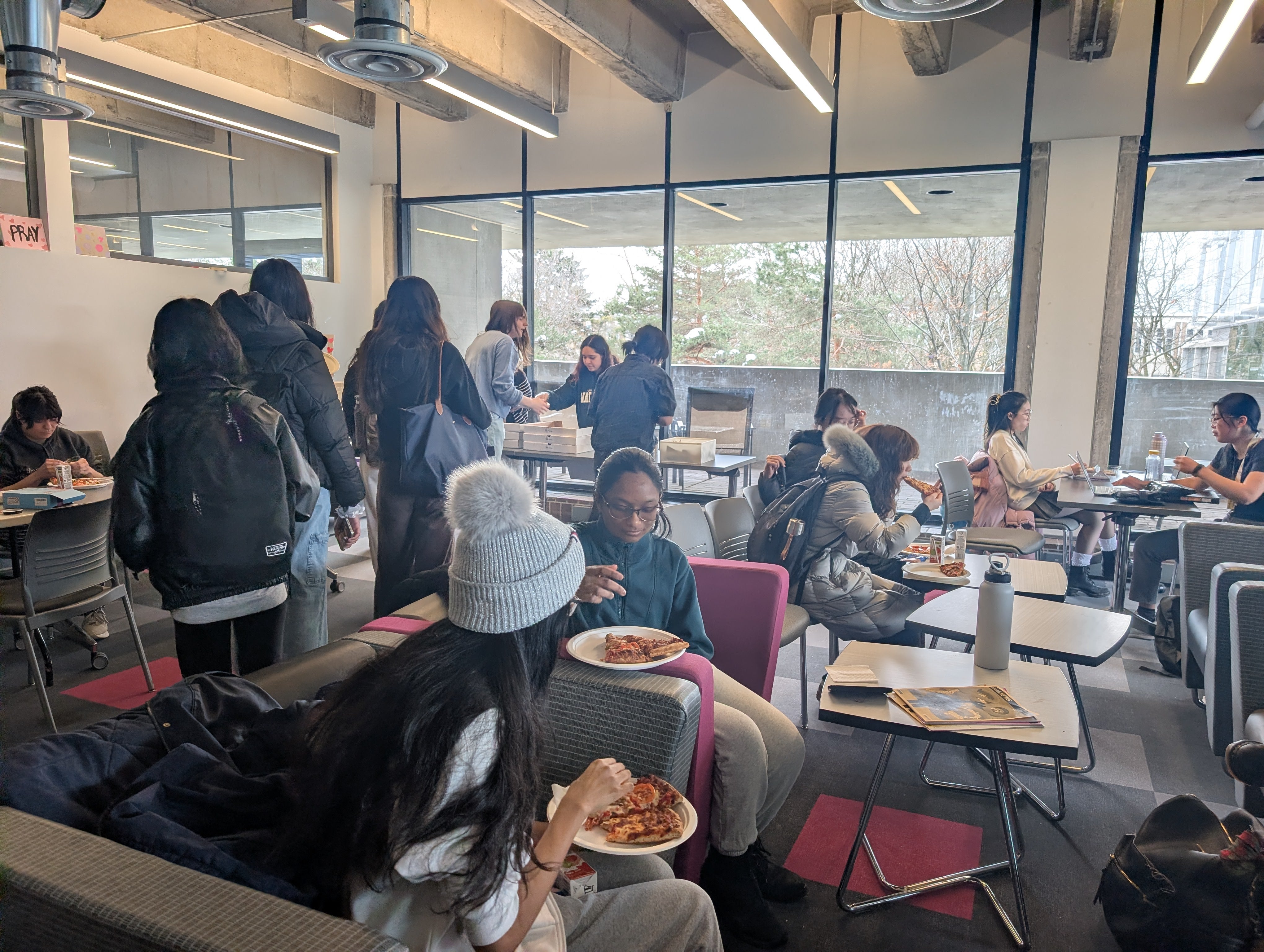 February 2026 Undergrad Pizza Piazza