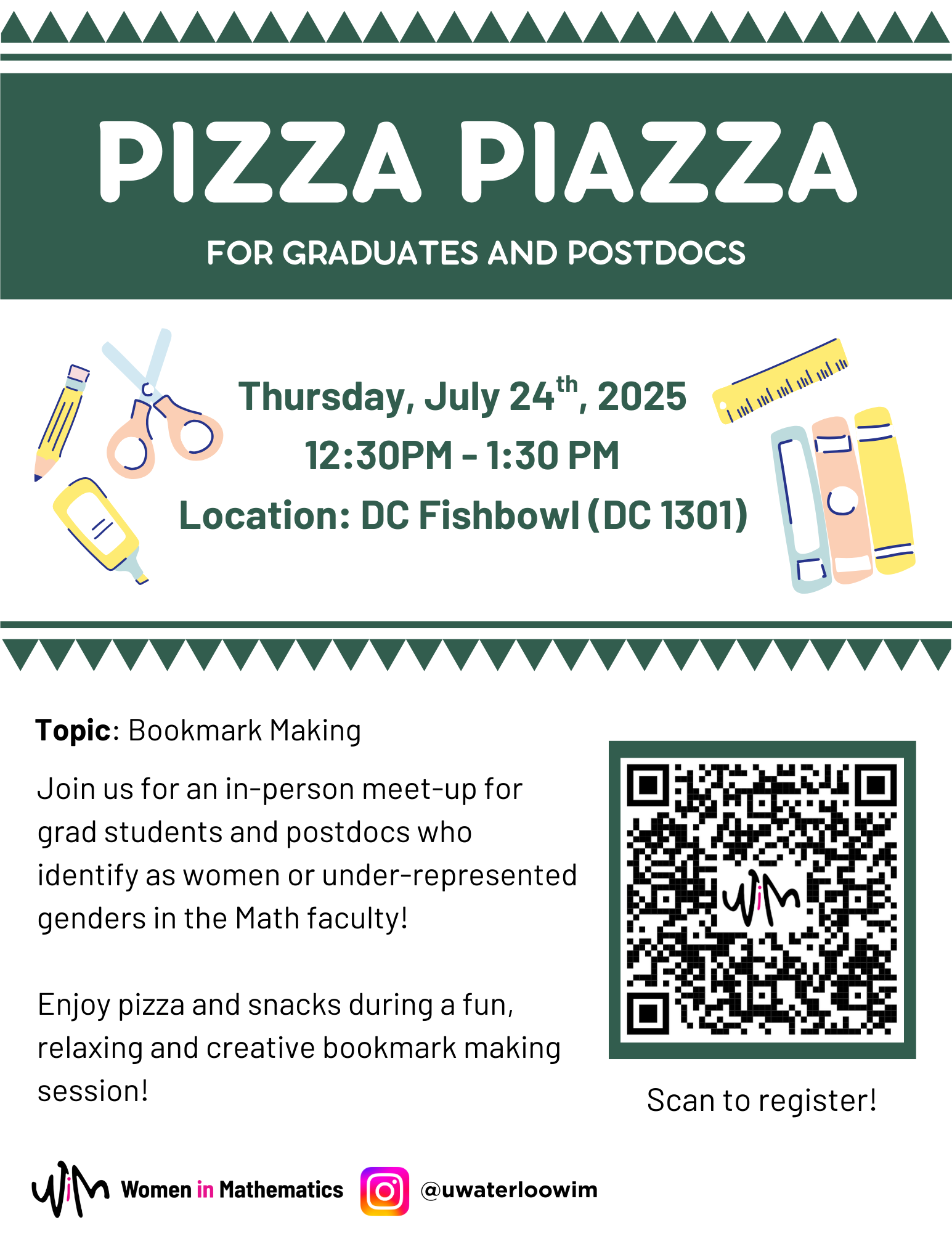 July graduate Pizza Piazza
