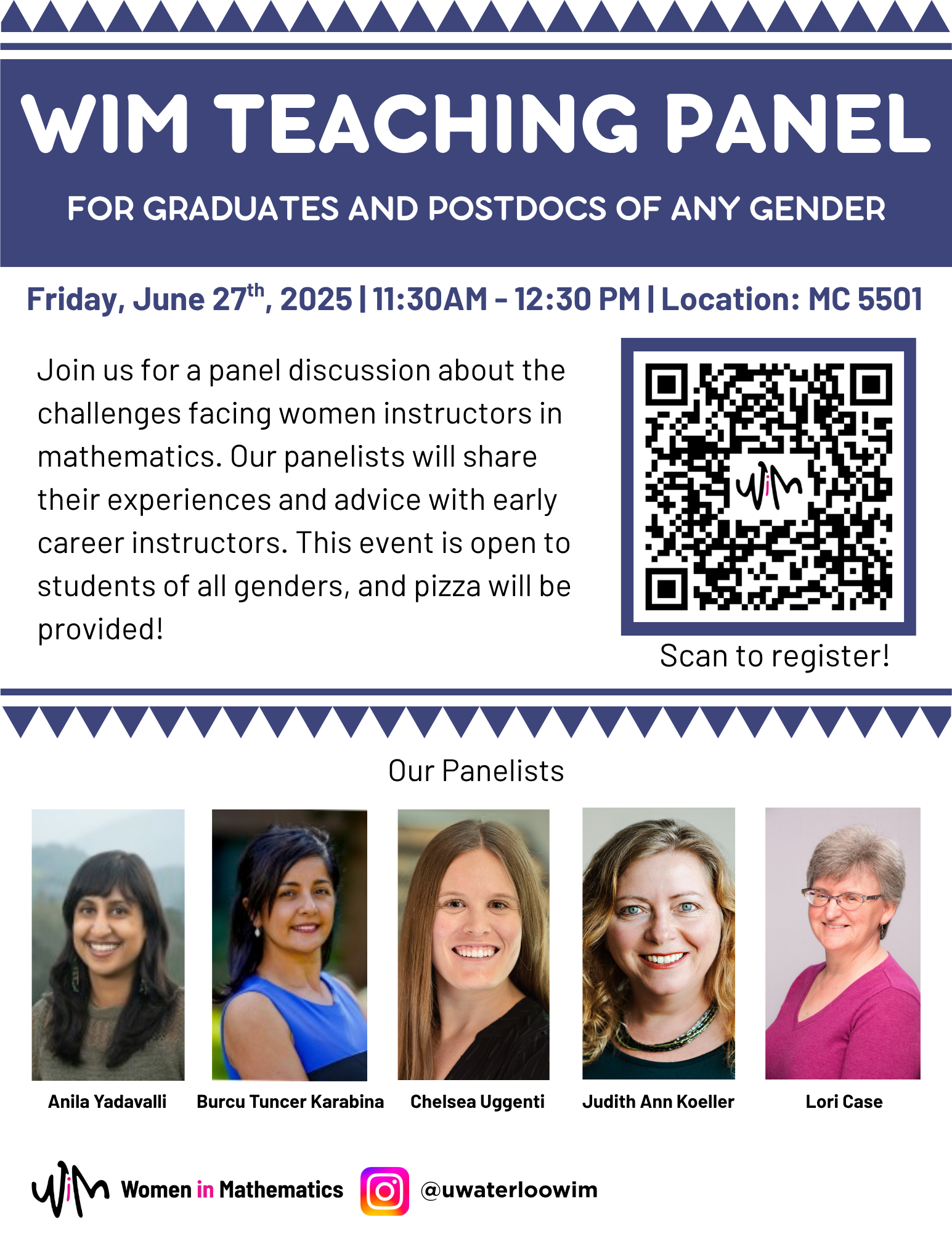 WiM Teaching Panel poster