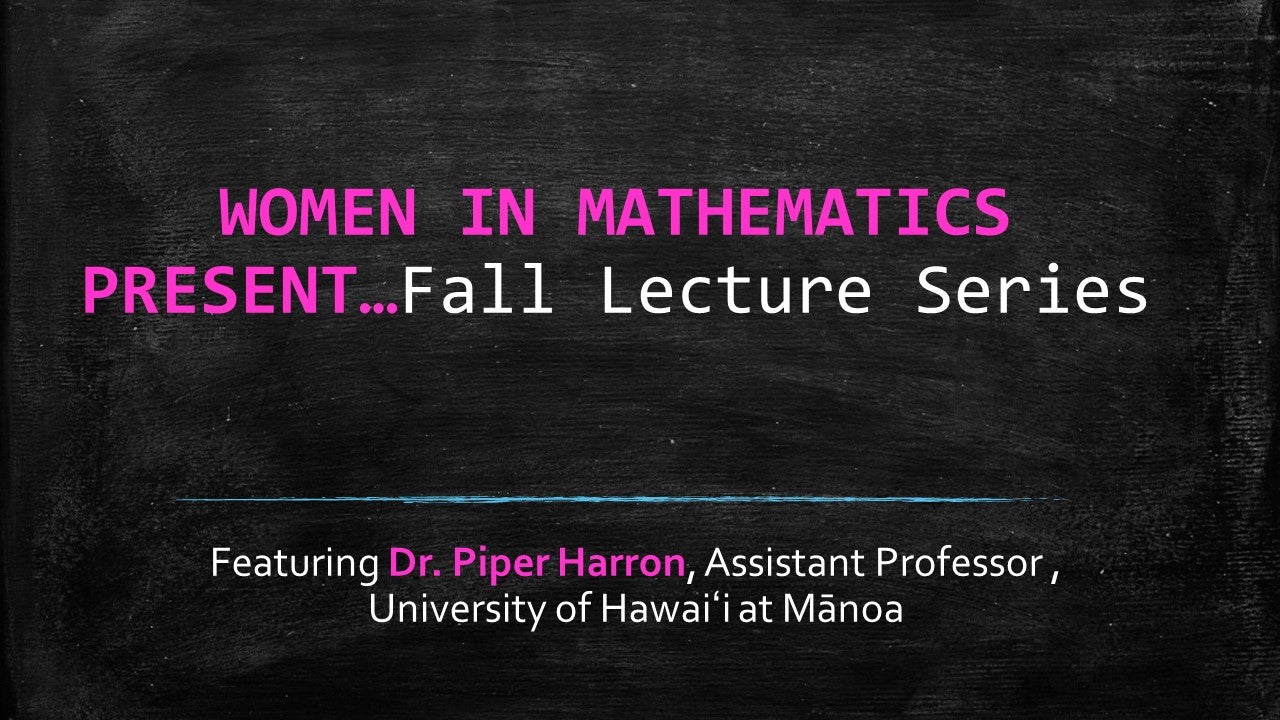 Fall Lecture Series logo