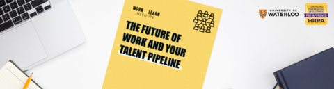Webinar: The future of work and your talent pipeline web page banner
