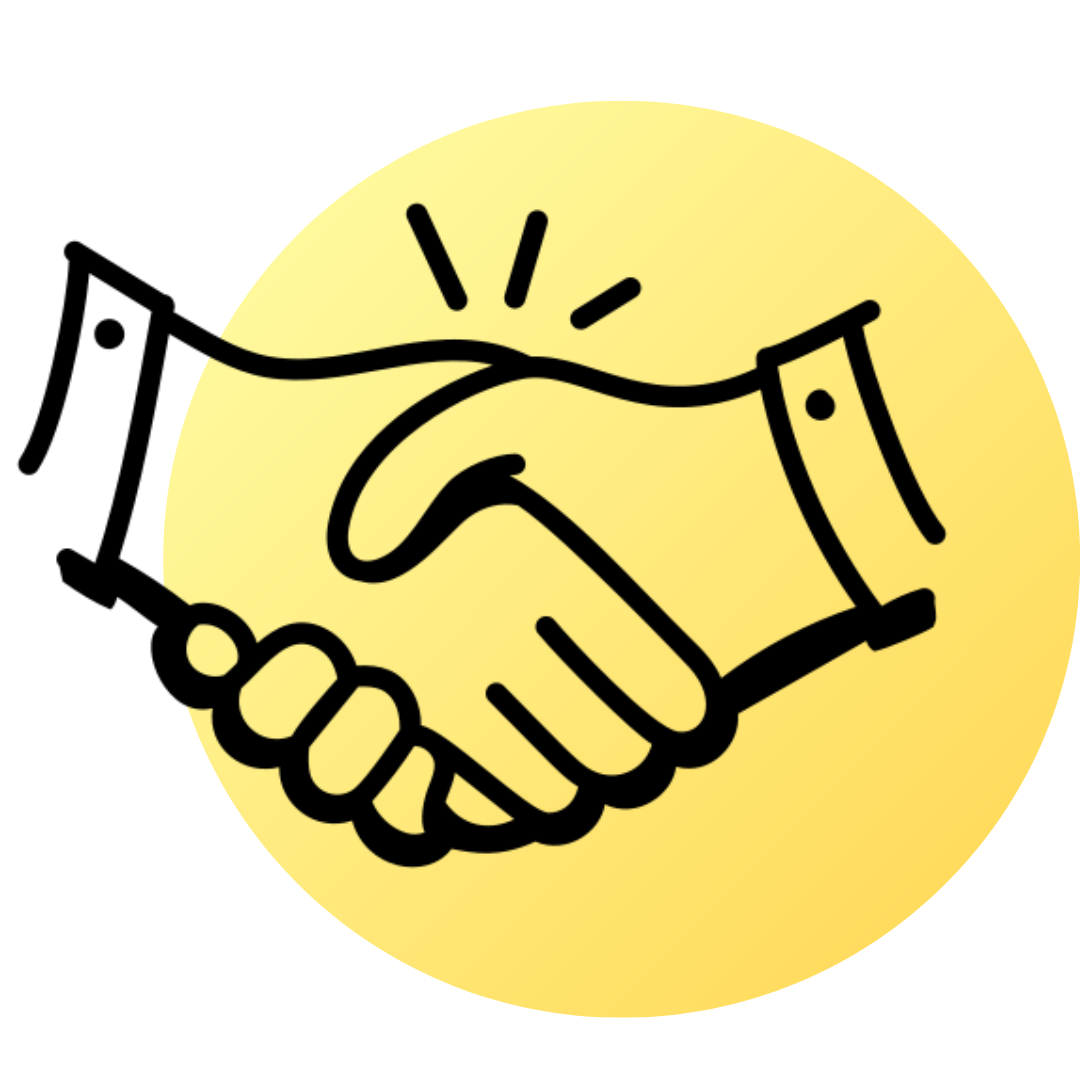 shaking hands icon