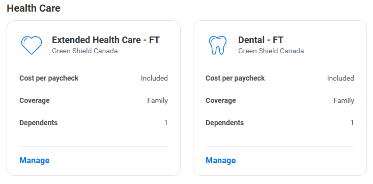 health care benefits