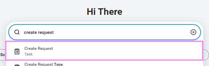 Create Request in Workday