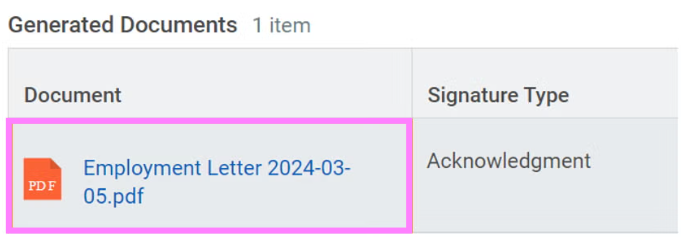 reviewed documents section to see saved later
