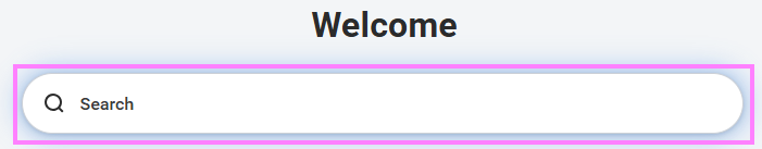 Workday Search Bar