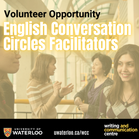 Volunteer Opportunuity English Conversation Circles Facilitators 