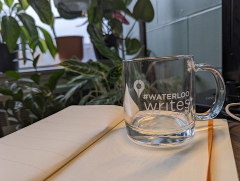 Image of a #WaterlooWrites Mug
