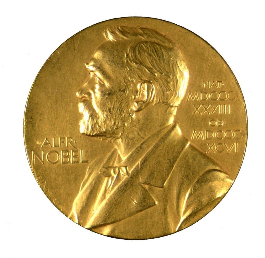 A Nobel Prize Medal
