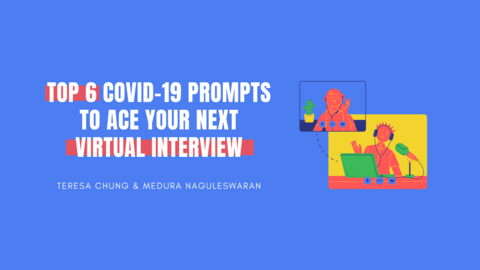 Top 6 Covid-19 Prompts to Ace Your Next Virtual Interview Banner