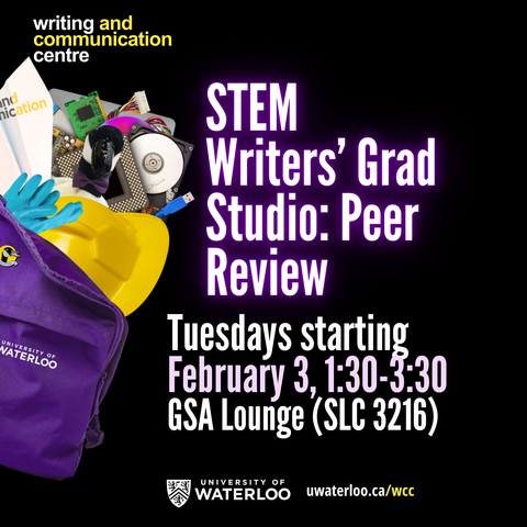 Tuesdays starting Feb 3, 1:30-3:30 in the GSA Lounge