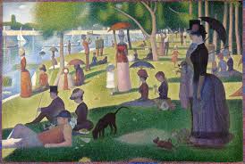 A sunday afternoon by Georges Seurat