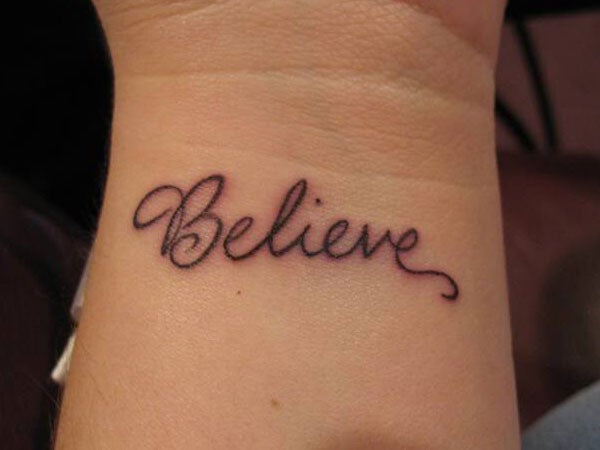 Tattoo: Believe