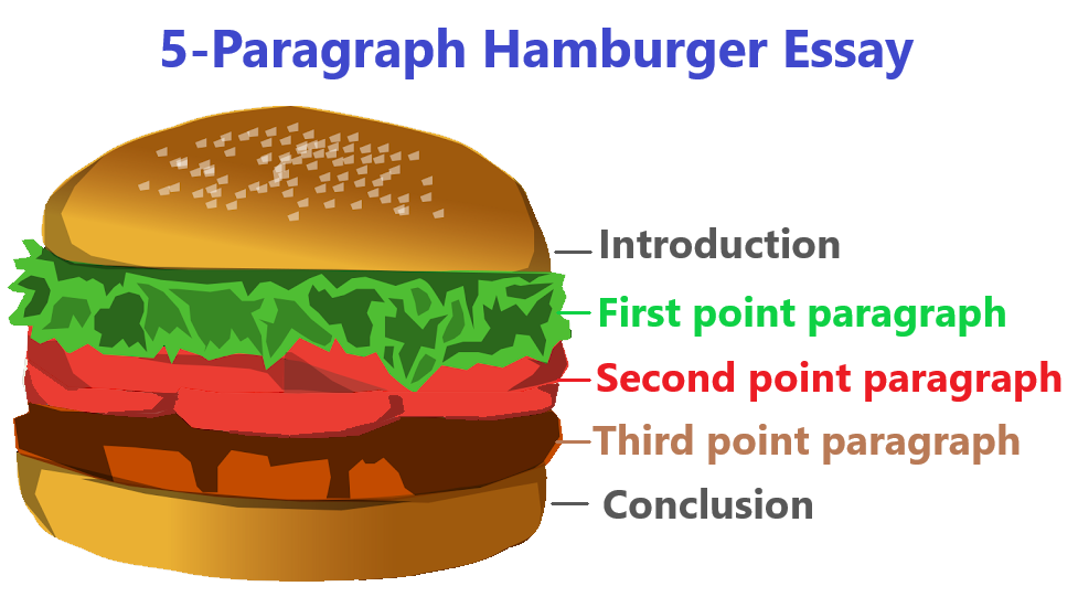 5-paragraph hamburger essay