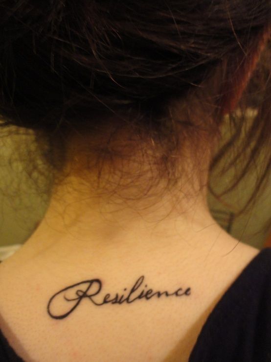 tattoo: resilience
