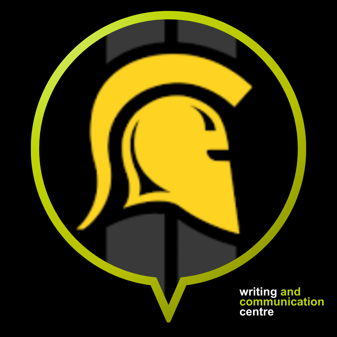 Waterloo Warriors logo - a yellow warrior helmet on a black and grey background.